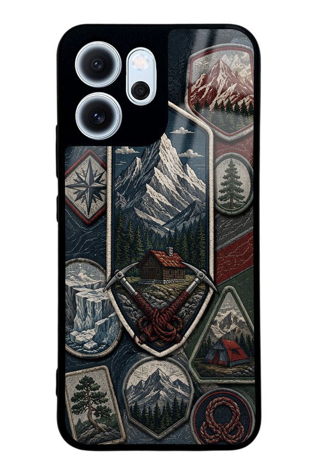Oppo Reno 14F Peakbound Design Glossy Phone Case