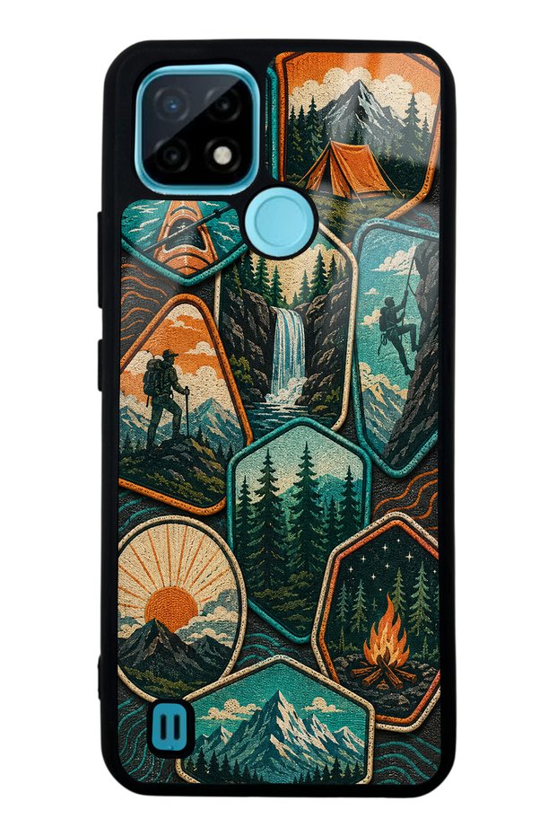 Realme C21 Wild Horizon Design Glossy Phone Case