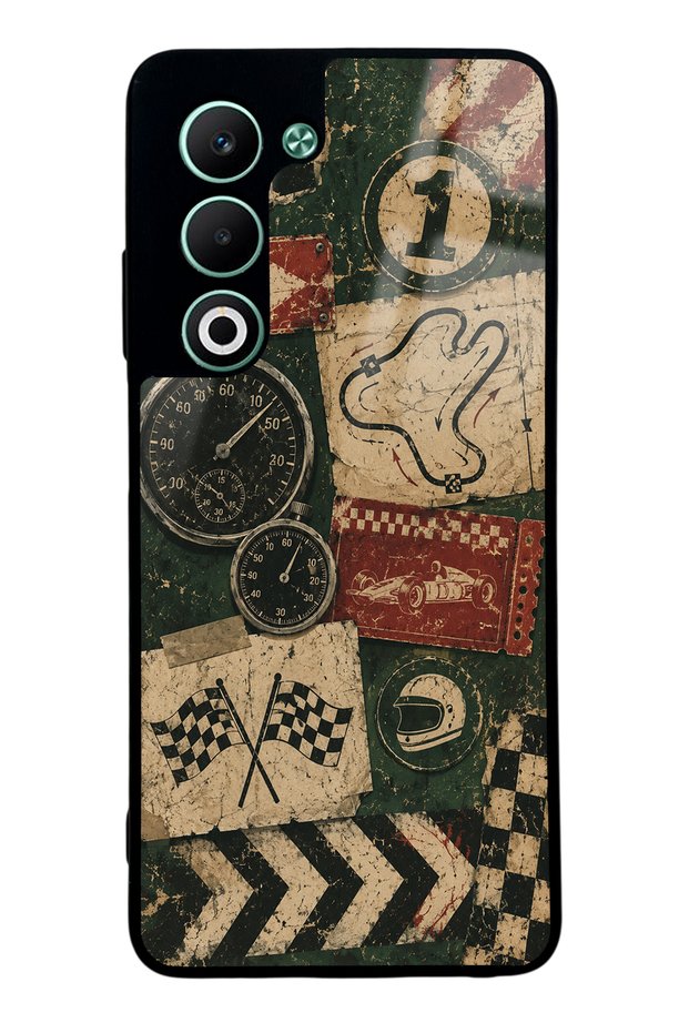 Oppo A5 Heritage Track Club Design Glossy Phone Case