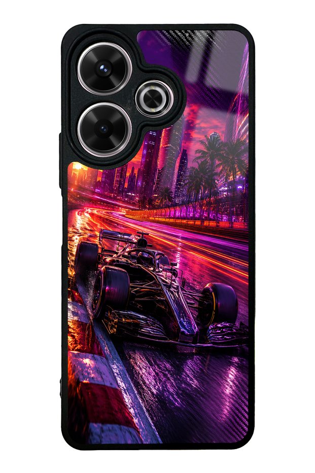 Xiaomi Redmi 13 4g Purple Apex Design Glossy Phone Case