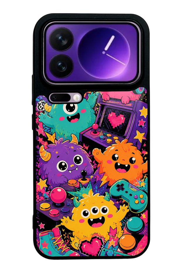 Xiaomi 17 Pro Monster Game Club Design Glossy Phone Case
