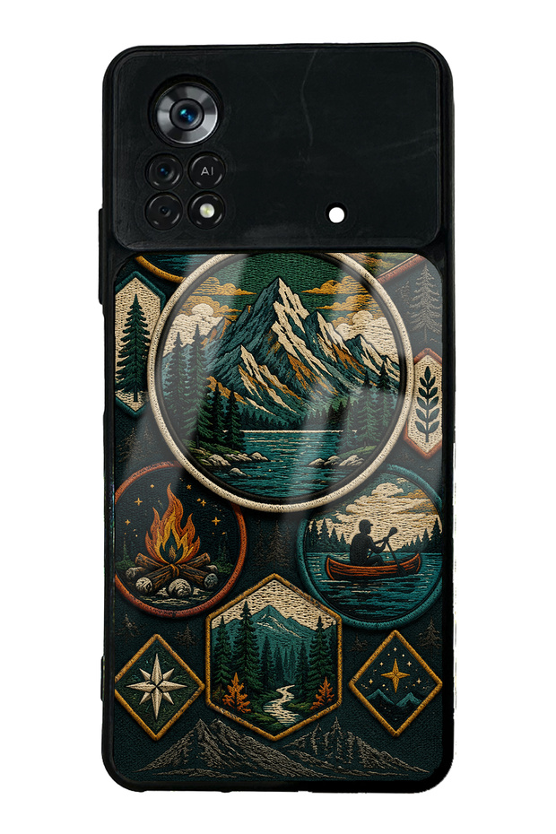 Xiaomi Poco X4 Pro Summit Explorer Design Glossy Phone Case