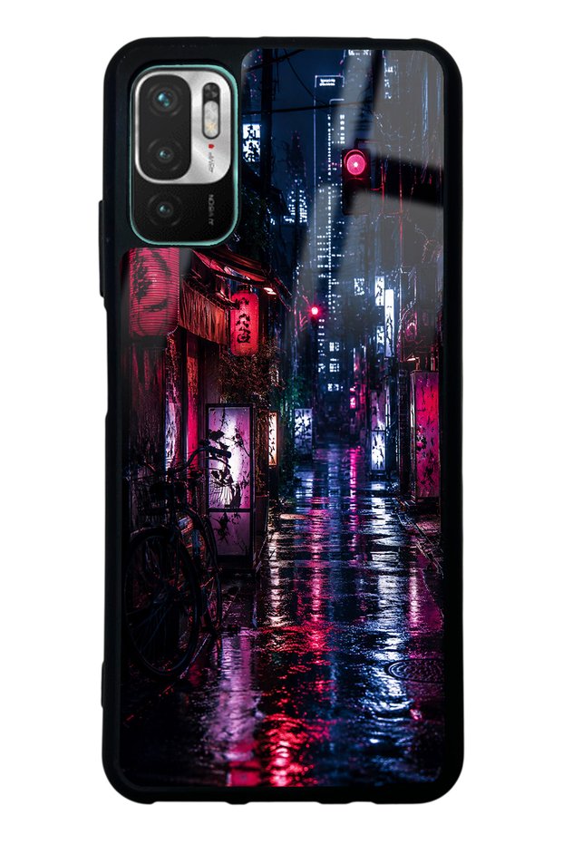 Xiaomi Redmi Note 10 5g Electric Alley Design Glossy Phone Case