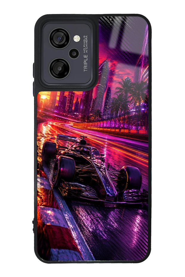 Casper M40 Purple Apex Design Glossy Phone Case