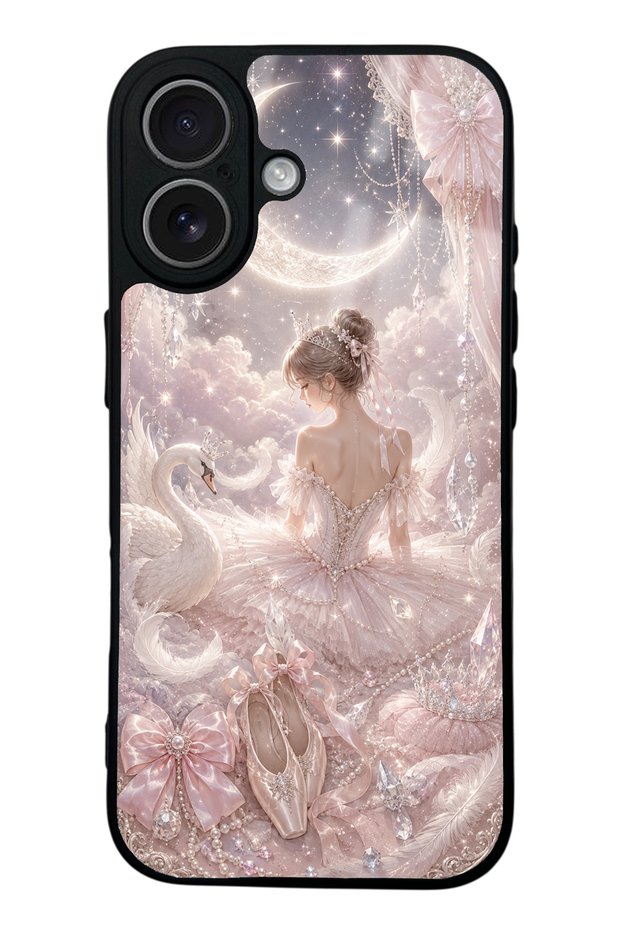 iPhone 17 Starlight Ballerina Design Glossy Phone Case