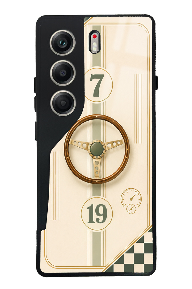 Tecno Camon 40 Classic Racer 7 Design Glossy Phone Case