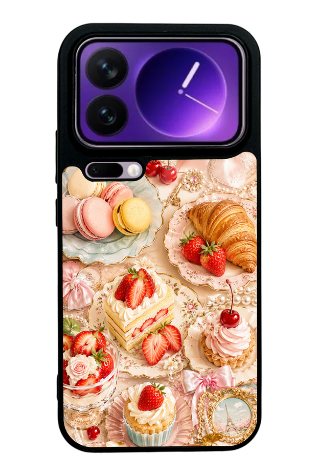 Xiaomi 17 Pro Max Paris Sweet Berry Design Glossy Phone Case