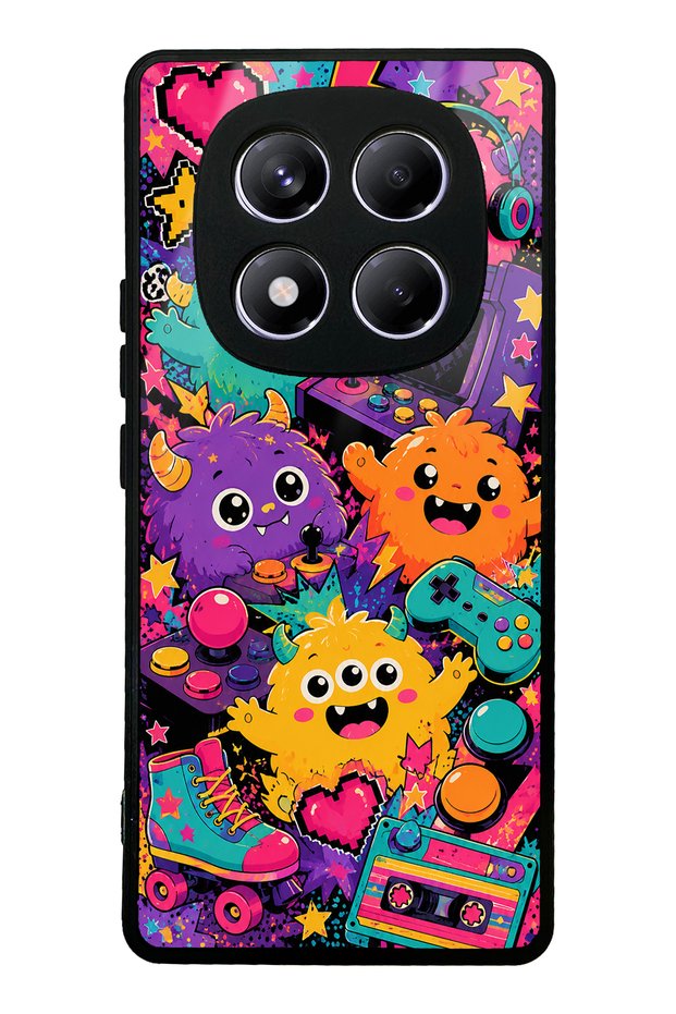 Xiaomi Redmi Note 14 Pro 4g Monster Game Club Design Glossy Phone Case