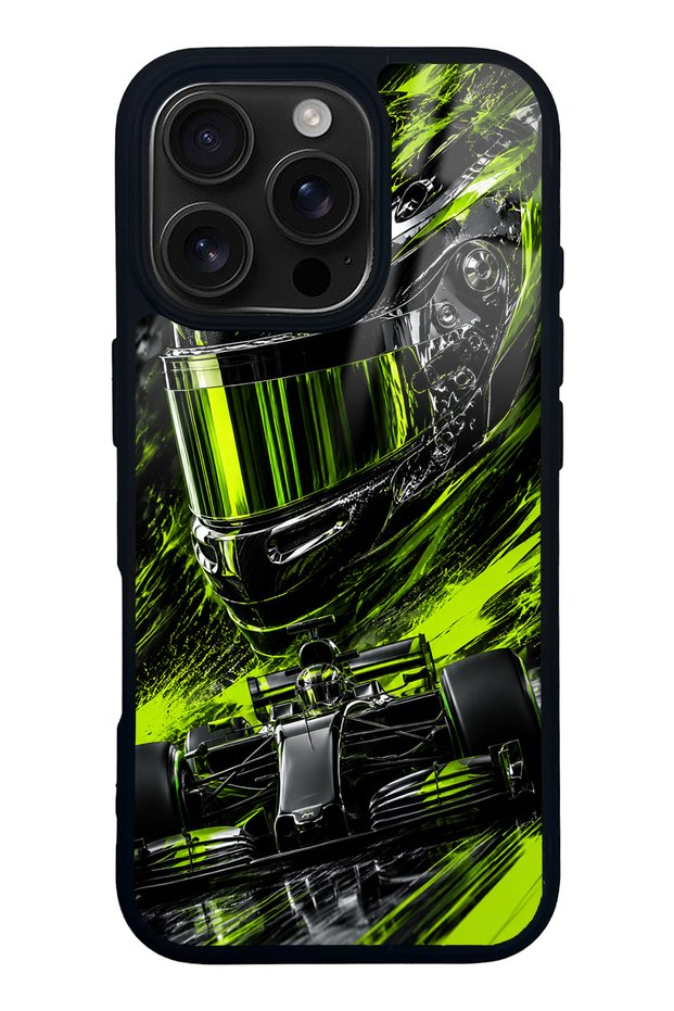 iPhone 16 Pro Toxic Velocity Design Glossy Phone Case