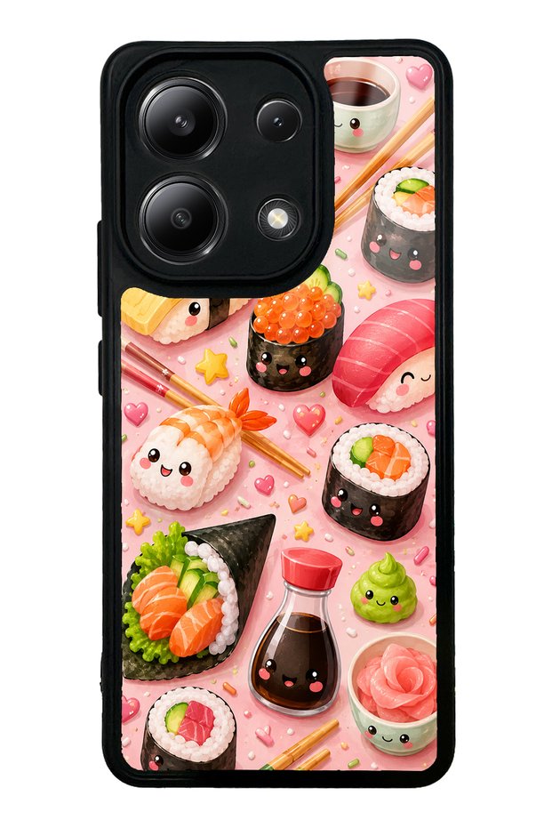 Xiaomi Redmi Note 13 4g Sushi Love Club Design Glossy Phone Case