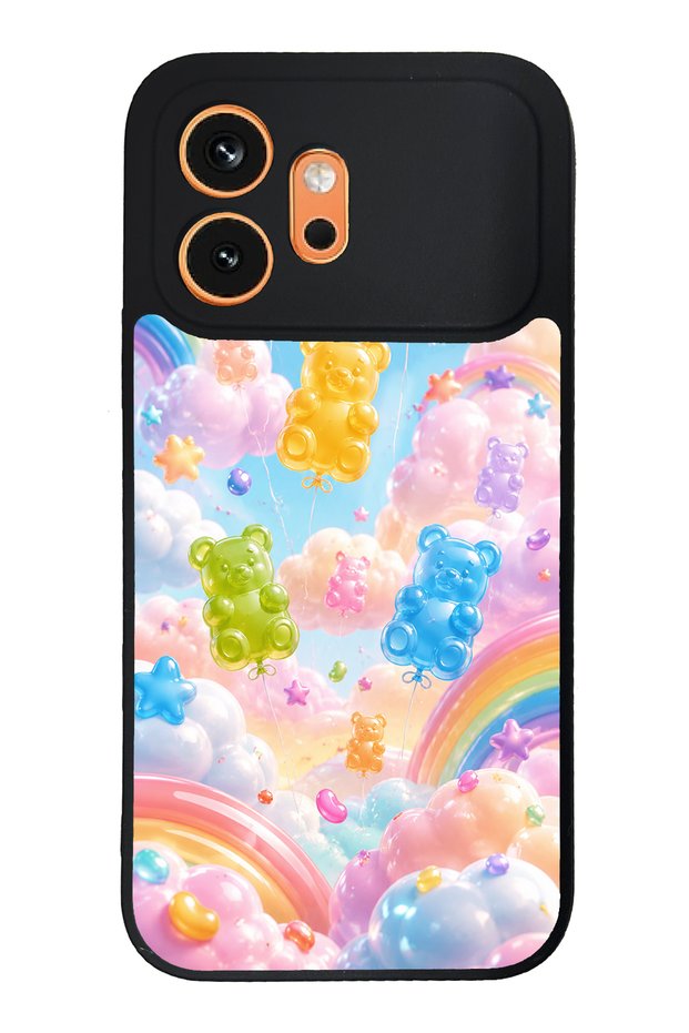 Honor 600 Jelly Bear Sky Design Glossy Phone Case
