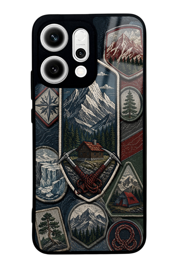 Oppo Reno 14 Peakbound Design Glossy Phone Case