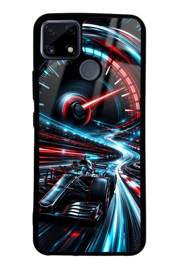 Realme C25 Velocity Pulse Design Glossy Phone Case