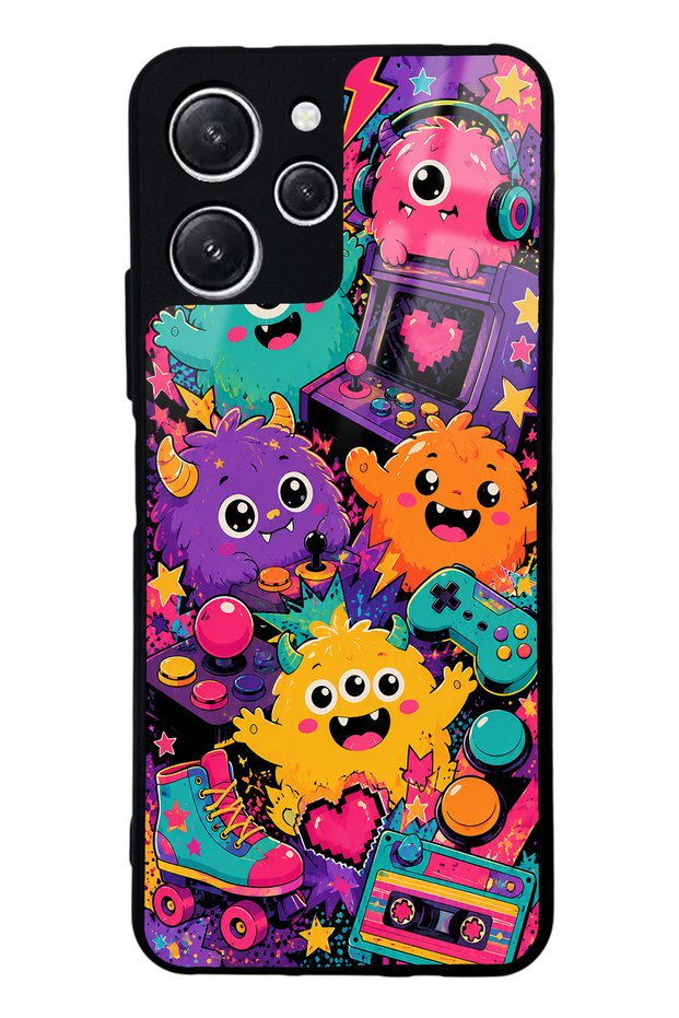 Xiaomi Redmi 12 Monster Game Club Design Glossy Phone Case