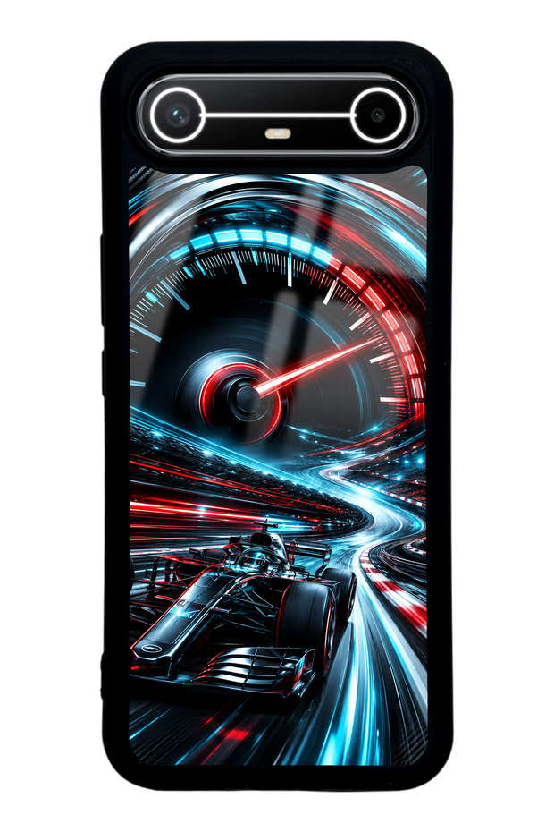 Tecno Spark Slim Velocity Pulse Design Glossy Phone Case