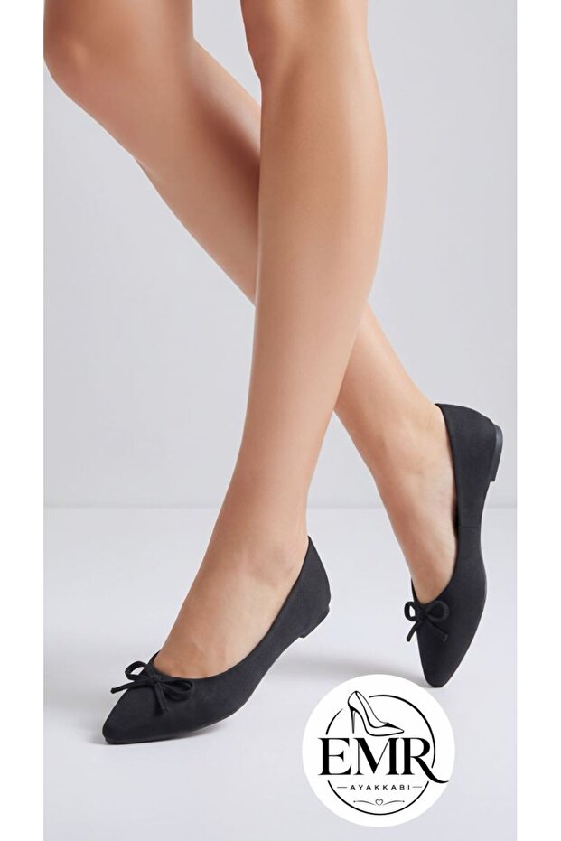 Hco Stylish Women's Flat Ballerinas with Bow