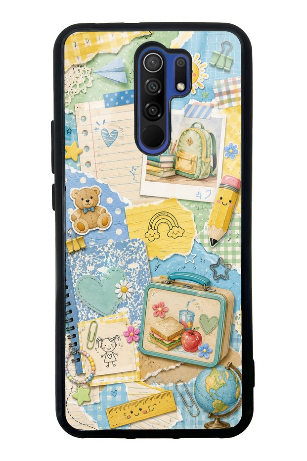 Xiaomi Redmi 9 Campus Notes Design Glossy Phone Case