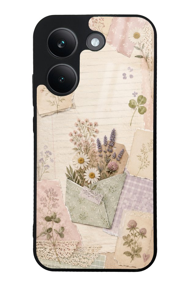 Xiaomi Poco X8 Pro Wildflower Diary Design Glossy Phone Case
