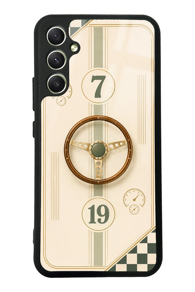 Samsung A34 Classic Racer 7 Design Glossy Phone Case