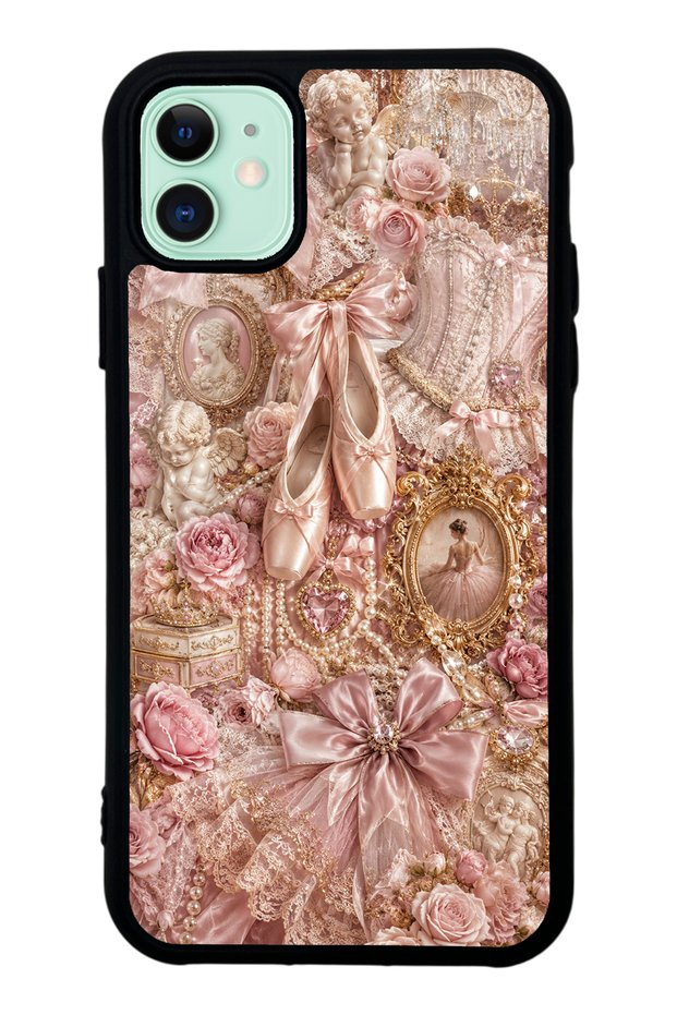 iPhone 11 Angel Ballet Design Glossy Phone Case