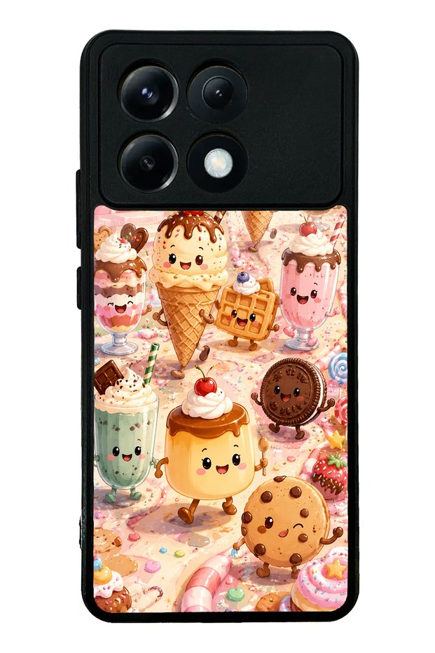 Xiaomi Poco X6 Pro Dessert Wonderland Design Glossy Phone Case