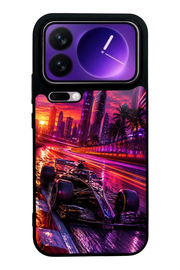 Xiaomi 17 Pro Max Purple Apex Design Glossy Phone Case