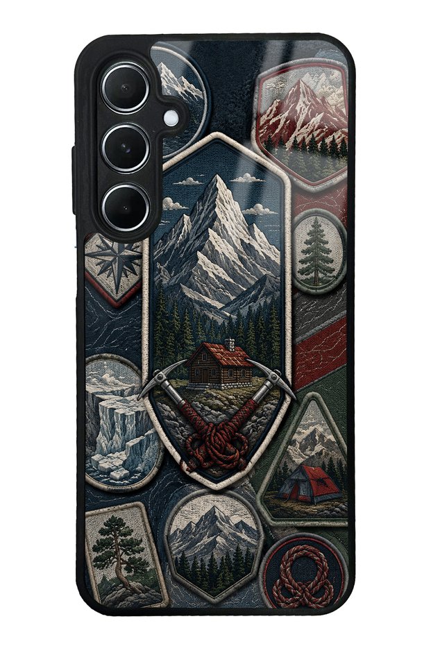 Samsung A55 Peakbound Design Glossy Phone Case