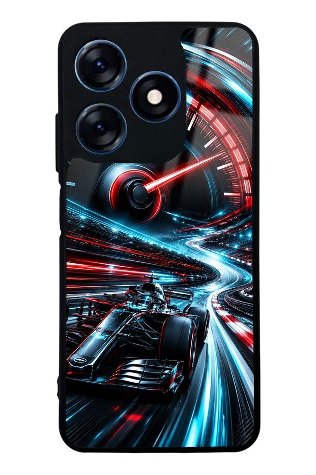 Tecno Spark 10 Velocity Pulse Design Glossy Phone Case