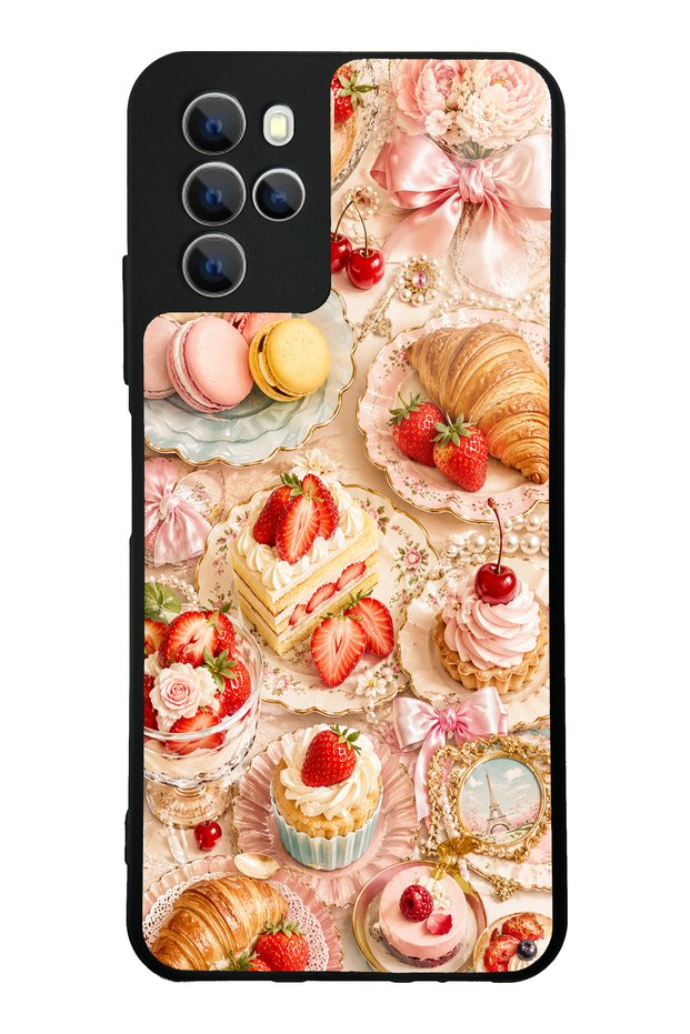 Omix X700 Paris Sweet Berry Design Glossy Phone Case