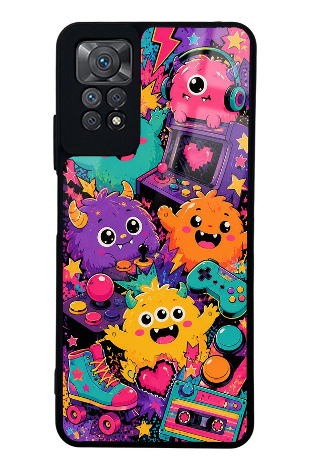 Xiaomi Redmi Note 11 Pro Monster Game Club Design Glossy Phone Case