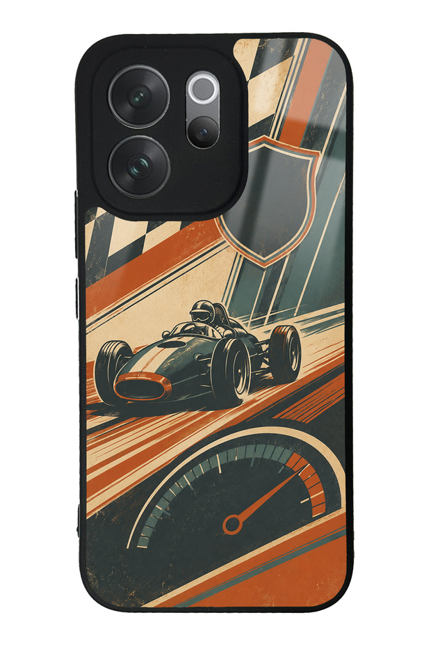 Vivo V70 Heritage Racer Design Glossy Phone Case