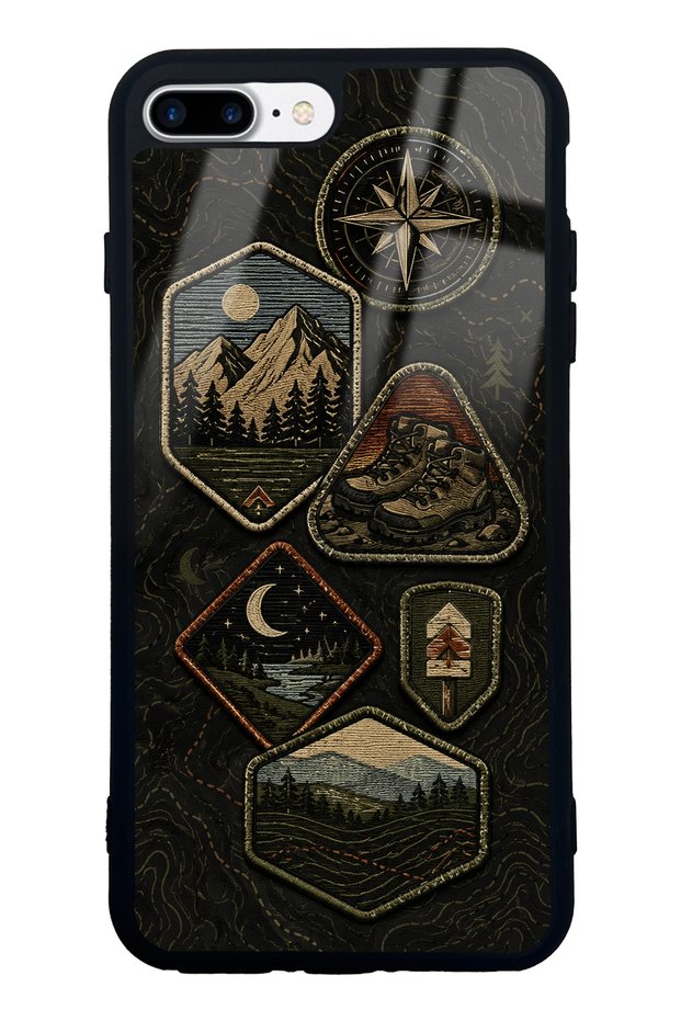 iPhone 7 Plus Glossy Phone Case with Wildbound Design