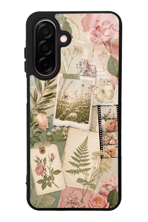 Samsung A26 Soft Garden Notes Design Glossy Phone Case