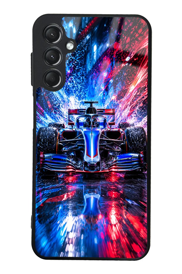 Samsung A24 Bluefire Apex Design Glossy Phone Case