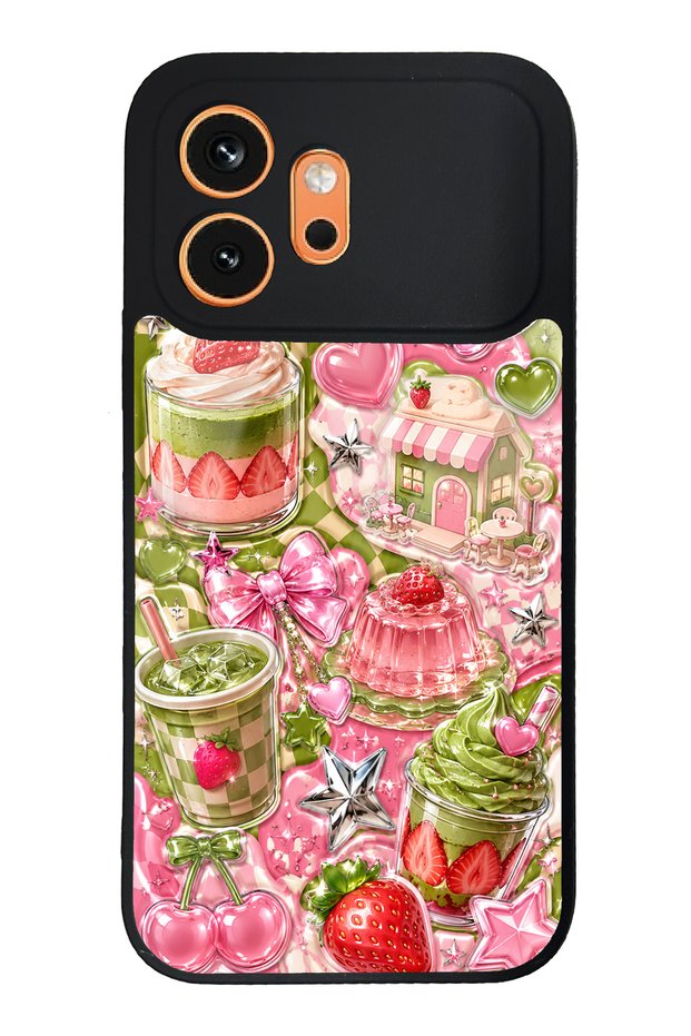 Honor 600 Matcha Candy Club Design Glossy Phone Case