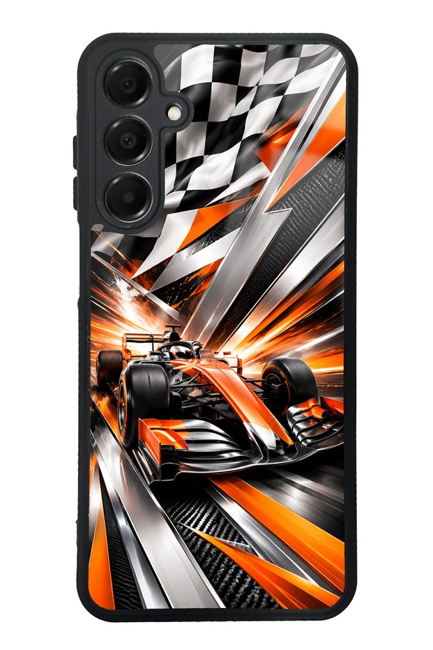 Samsung A16 Inferno Apex Design Glossy Phone Case