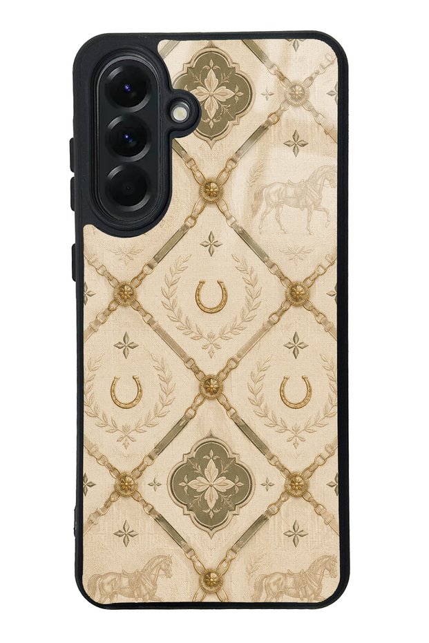 Samsung A56 Maison Équestre Design Glossy Phone Case