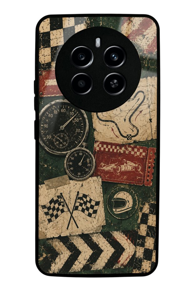 Realme 12 Pro Heritage Track Club Design Glossy Phone Case
