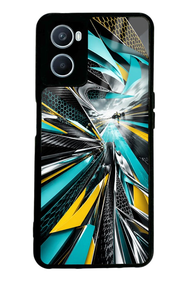 حافظة هاتف لامعة بتصميم أوبو A96 Apex Surge