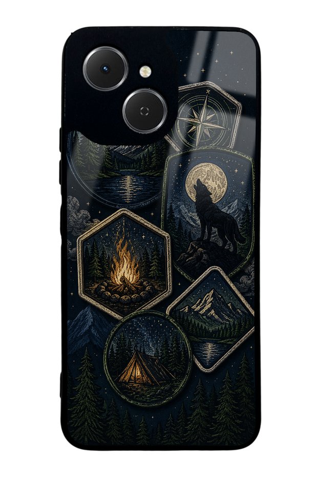 Tecno Spark 40C Moonlit Trails Design Glossy Phone Case