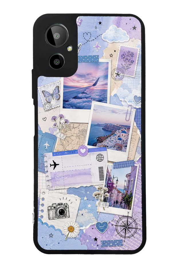 Gm 23 Se Pastel Travel Diary Designed Glossy Phone Case