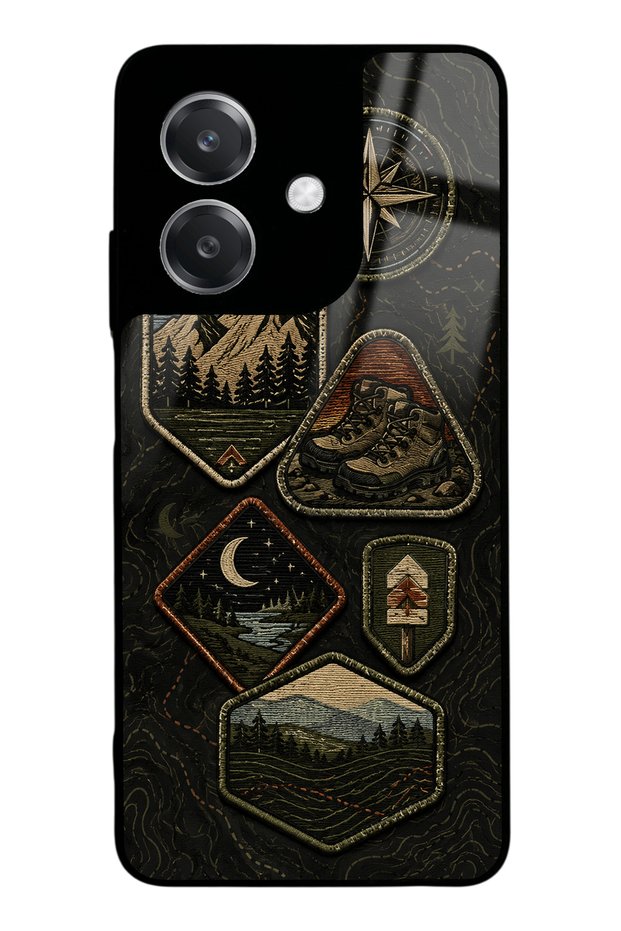 Oppo A3 Wildbound Design Glossy Phone Case