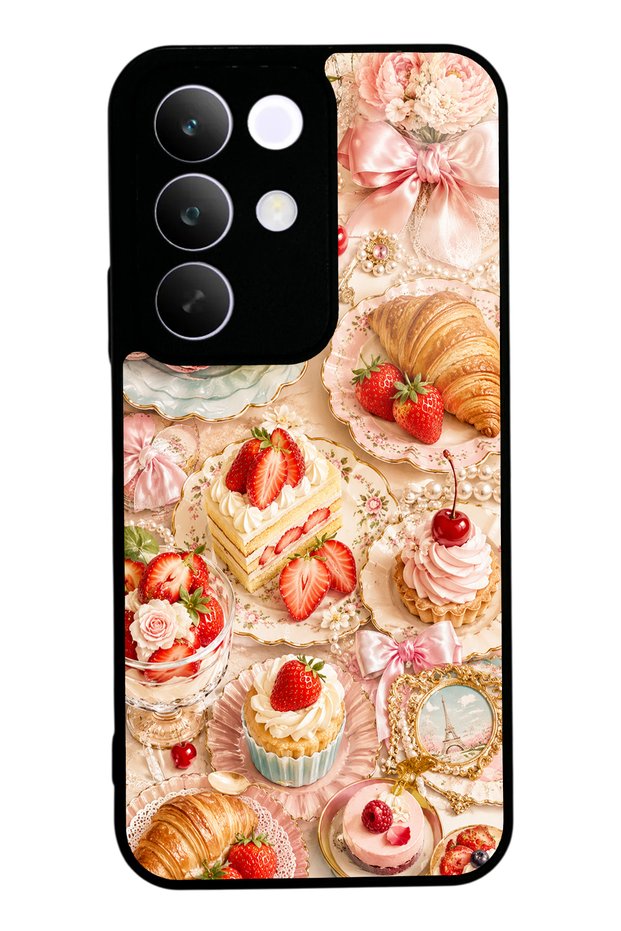 Realme C85 Paris Sweet Berry Design Glossy Phone Case