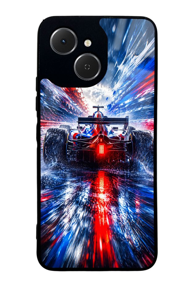 Tecno Spark 40C Storm Racer Design Glossy Phone Case