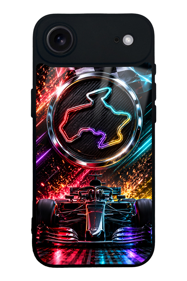 iPhone 17 Air Apex Lights Design Glossy Phone Case