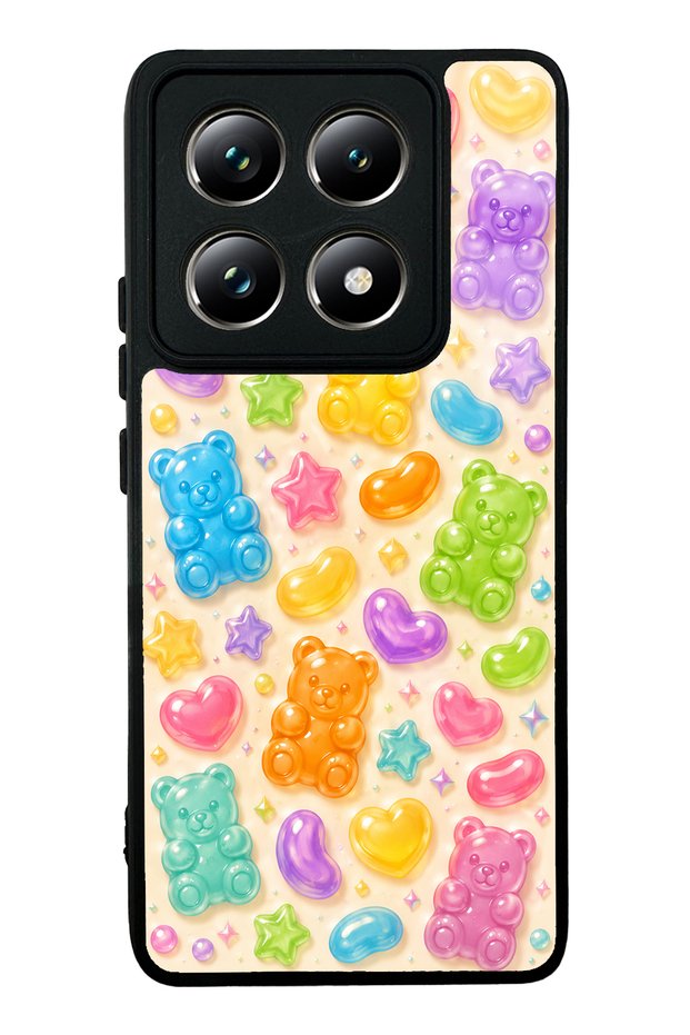 Xiaomi Mi 14t Pro Sweet Bear Jelly Design Glossy Phone Case