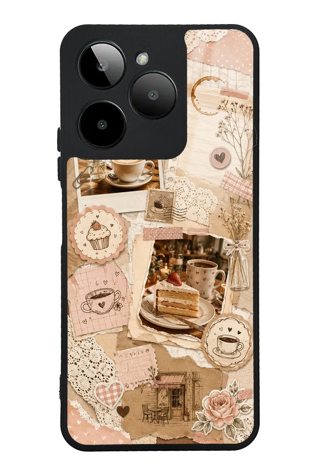 Gm Era 30 Café Love Letters Designed Glossy Phone Case