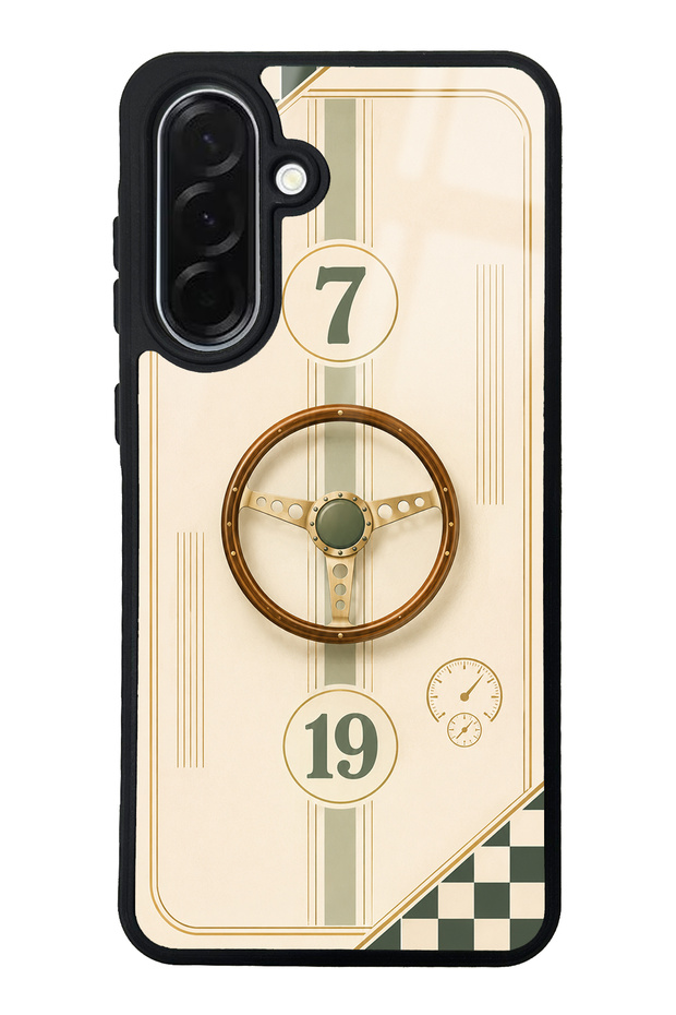 Samsung A36 Classic Racer 7 Design Glossy Phone Case