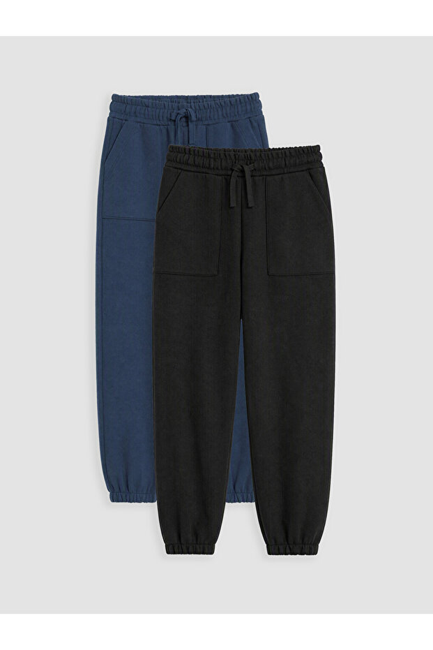 Peak New Season Indigo Elastic Boys' Jogger Sweatpants