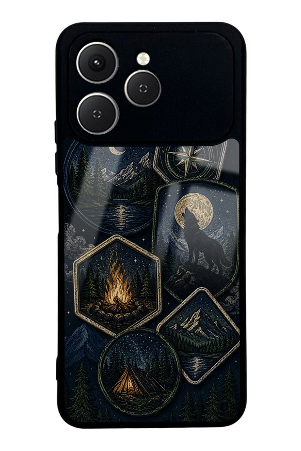 Tecno Spark 40 Moonlit Trails Design Glossy Phone Case